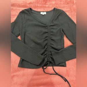 Black long sleeve shirt